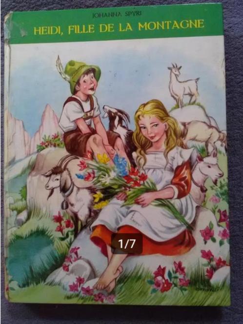 „Heidi, bergmeisje” Johanna Spyri, Boeken, Kinderboeken | Jeugd | onder 10 jaar, Gelezen, Fictie algemeen, Ophalen of Verzenden