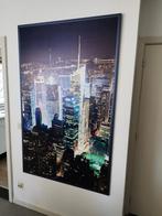 Groot schilderij new york, Antiek en Kunst, Ophalen