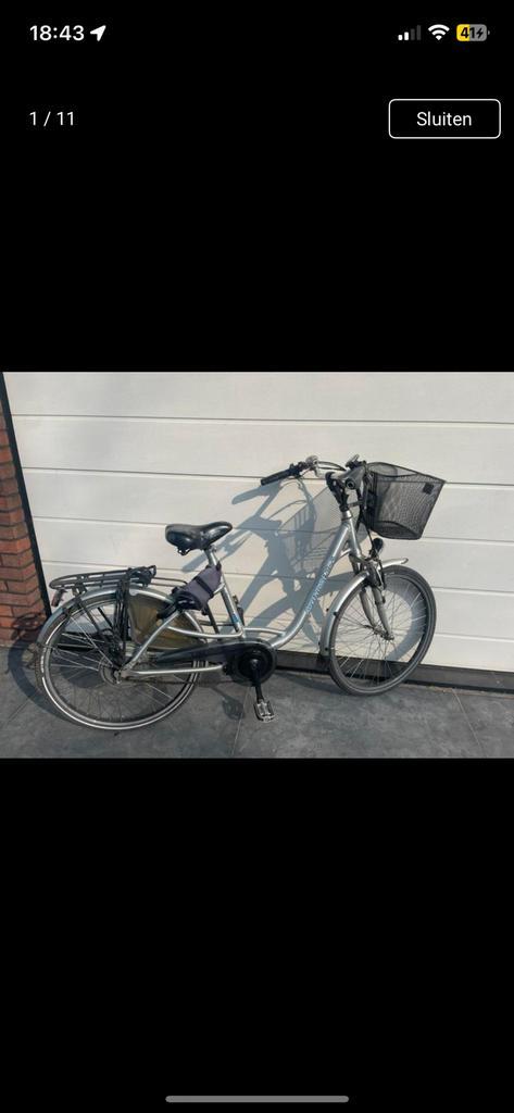 Elektrische fiets, Fietsen en Brommers, Elektrische fietsen, Zo goed als nieuw, Ophalen