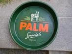 Rond metalen dienblad: promotieartikel Bier, Ophalen, Palm