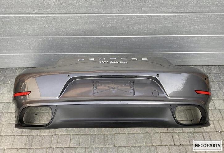 PORSCHE 911 991 TURBO ACHTERBUMPER ORGINEEL OP AANVRAAG, Auto-onderdelen, Carrosserie, Bumper, Porsche, Achter, Gebruikt, Ophalen of Verzenden