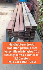 A VENDRE / TE KOOP DIVERSE HOUTSOORTEN. PER LOT., Ophalen, Zo goed als nieuw