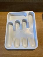 Bestekbak wit plastic, Ophalen of Verzenden, Gebruikt, Kunststof