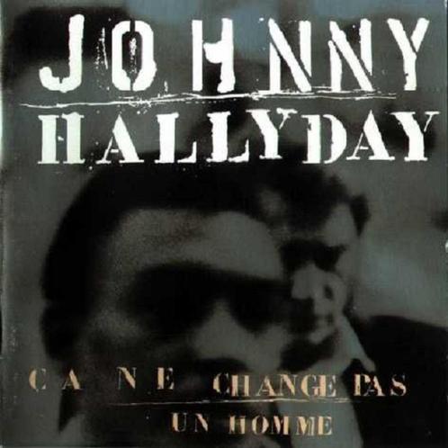 CD- Johnny Hallyday – Ça Ne Change Pas Un Homme- zeldzaam, Cd's en Dvd's, Cd's | Pop, Ophalen of Verzenden
