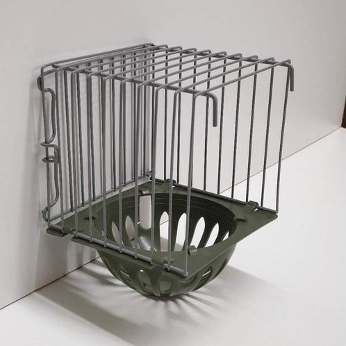 Buiten Nest met Kunststof mand "GROEN" STA, Dieren en Toebehoren, Vogels | Toebehoren, Ophalen