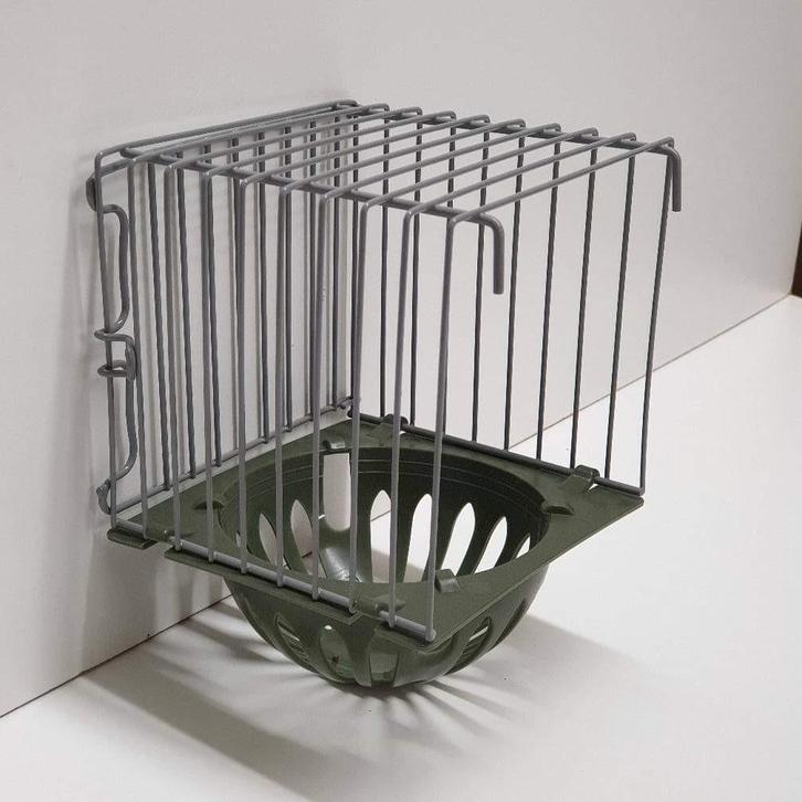 Buiten Nest met Kunststof mand "GROEN" STA, Dieren en Toebehoren, Vogels | Toebehoren, Ophalen