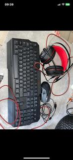 Gaming-toetsenbord, headset, muisset, Computers en Software, Ophalen of Verzenden, Zo goed als nieuw