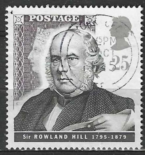 Groot-Brittannie 1995 - Yvert 1834 - Sir Rowland Hill  (ST), Postzegels en Munten, Postzegels | Europa | UK, Gestempeld, Verzenden