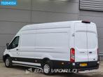 Ford Transit 165pk Automaat RWD L4H3 12''scherm Camera Airco, Auto's, Automaat, Lederen bekleding, Wit, Bedrijf