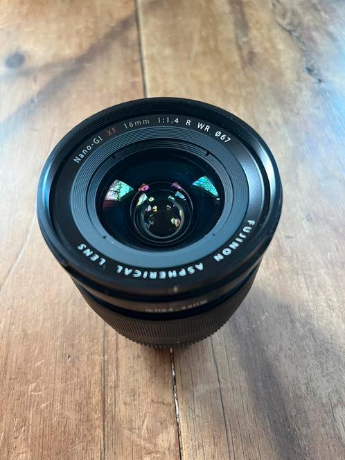 Fujifilm XF 16mm f1.4, Audio, Tv en Foto, Foto | Lenzen en Objectieven, Zo goed als nieuw, Groothoeklens, Ophalen of Verzenden