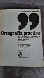 livre d'orthographe espagnole, Enlèvement ou Envoi