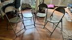 Chaises industrielles en métal, Ophalen, Overige kleuren, Zo goed als nieuw, Vier