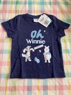 Nieuw blauw Winnie The Poeh T shirt - maat 74 - 80, Enfants & Bébés, Vêtements de bébé | Taille 74, Garçon, Enlèvement ou Envoi