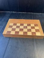 houten schaak koffer