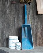 Xlarge hoog blauwe houten schep / schop, Ophalen of Verzenden