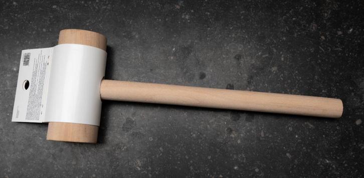 Houten hamer leerbewerking (knutselen), Hobby en Vrije tijd, Knutselen, Nieuw, Knutselwerk, Ophalen of Verzenden