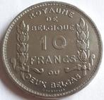 BELGIUM : 10 francs / 2 BELGA 1930 Pos B KM 99, Verzenden, Losse munt