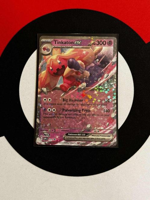 Pokémon - Tinkaton EX - SVP031 Promo - NM, Hobby en Vrije tijd, Verzamelkaartspellen | Pokémon, Zo goed als nieuw, Losse kaart