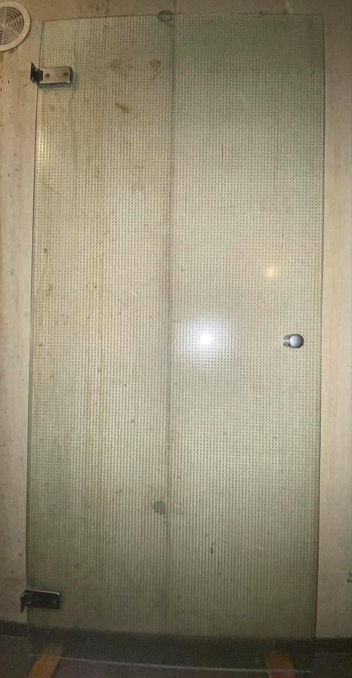 Douchedeur 8mm veiligheidsglas 88x200cm., Doe-het-zelf en Bouw, Deuren en Vliegenramen, Glas, Ophalen