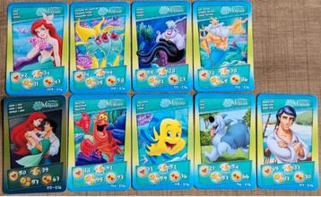 De Kleine Zeemeermin: 9 verzamelkaarten (Cora-Match) beschikbaar voor biedingen