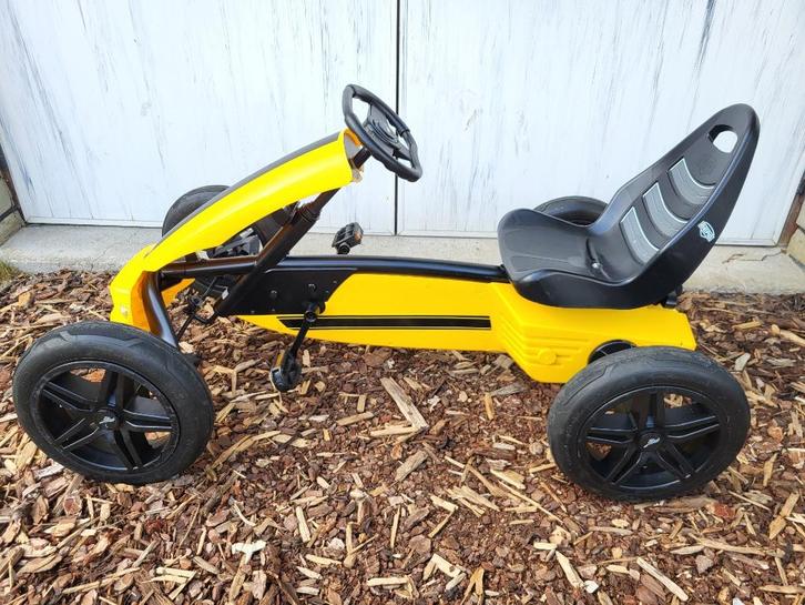 Stoere Mustang go cart, Kinderen en Baby's, Speelgoed | Buiten | Skelters, Gebruikt, Berg, Ophalen