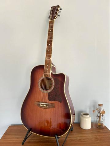 Vanderson elektro akoestische gitaar, Musique & Instruments, Enlèvement, Comme neuf