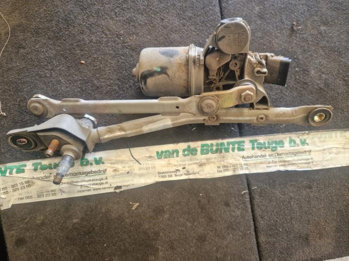 Ruitenwismotor + Mechaniek van een Toyota Aygo, Auto-onderdelen, Ruiten en Toebehoren, Toyota, Gebruikt, 3 maanden garantie, Ophalen of Verzenden