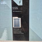 1 Houten zwarte jaloezie 100x220cm, Huis en Inrichting, Ophalen, 200 cm of meer, Zwart, 50 tot 100 cm