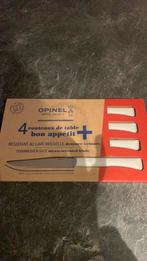 Opinel 4 couteaux de table tranchants ! Neufs !, Neuf, Résiste au lave-vaisselle, Ensemble de couverts, Enlèvement