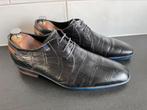 Floris van Bommel herenschoenen maat 7.5 / 41.5 H, Kleding | Heren, Schoenen, Zwart, Floris van Bommel, Ophalen of Verzenden, Zo goed als nieuw