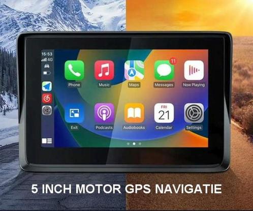 Nieuwe Motor GPS Navigatie met WiFi, Carplay en Android Auto, Motoren, Accessoires | Navigatiesystemen, Nieuw, Ophalen of Verzenden