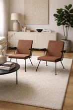 Vintage fauteuils Gispen door Martin Visser, Huis en Inrichting, Ophalen, Gebruikt, Minder dan 75 cm, Vintage