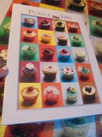 Puzzel "CUPCAKES" 1000 stukjes, Ophalen of Verzenden, 500 t/m 1500 stukjes, Zo goed als nieuw, Legpuzzel