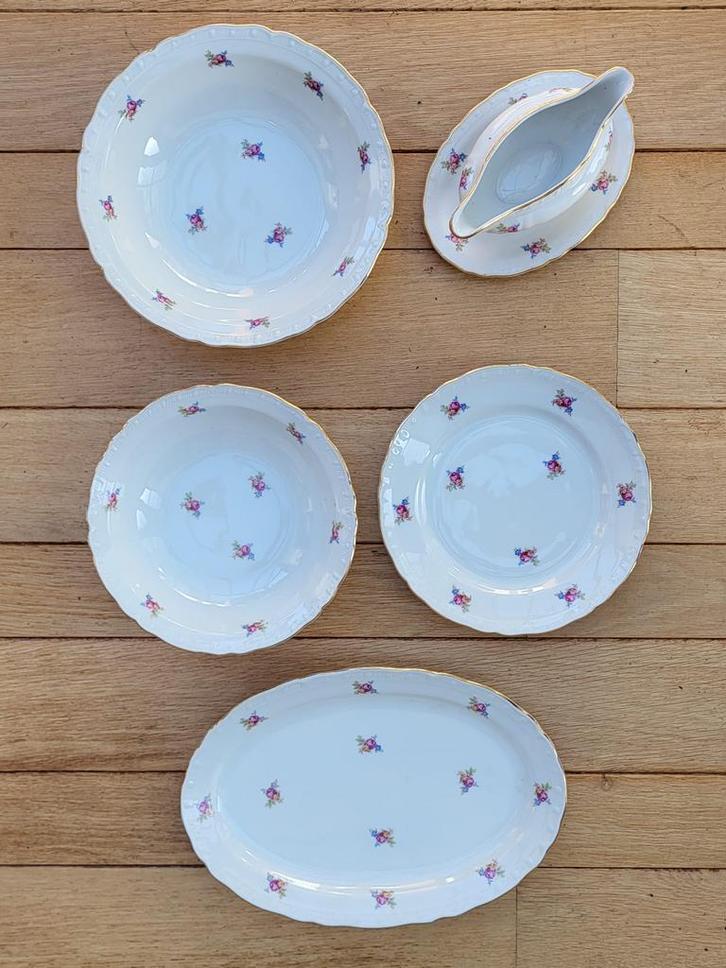 Vaisselle tchécoslovaque - plats de service, Antiek en Kunst, Antiek | Servies los, Ophalen