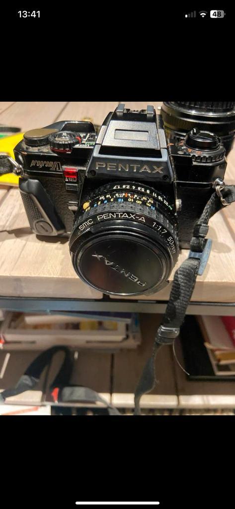 Pentax Program A en Kiron lenzen, Audio, Tv en Foto, Fotocamera's Analoog, Gebruikt, Pentax, Ophalen