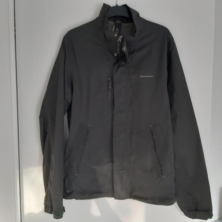 Regenjas Quechua heren, Caravans en Kamperen, Regenkleding, Gebruikt, Regenjas, Heren, Ophalen
