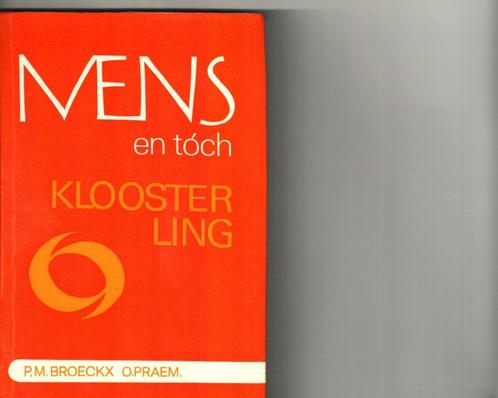 Mens en toch kloosterling p.m. Broeckx o.praem, Boeken, Godsdienst en Theologie, Ophalen of Verzenden