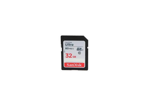 Sandisk Ultra 32GB 80MB/s SD geheugenkaart, TV, Hi-fi & Vidéo, Photo | Cartes mémoire, Comme neuf, SD, 32 GB, Appareil photo, Enlèvement ou Envoi