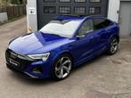 Audi Q8 e-tron SQ8!/PANO/B&O/HUD/FULL, Auto's, Audi, Automaat, Euro 6, Blauw, Q8 e-tron