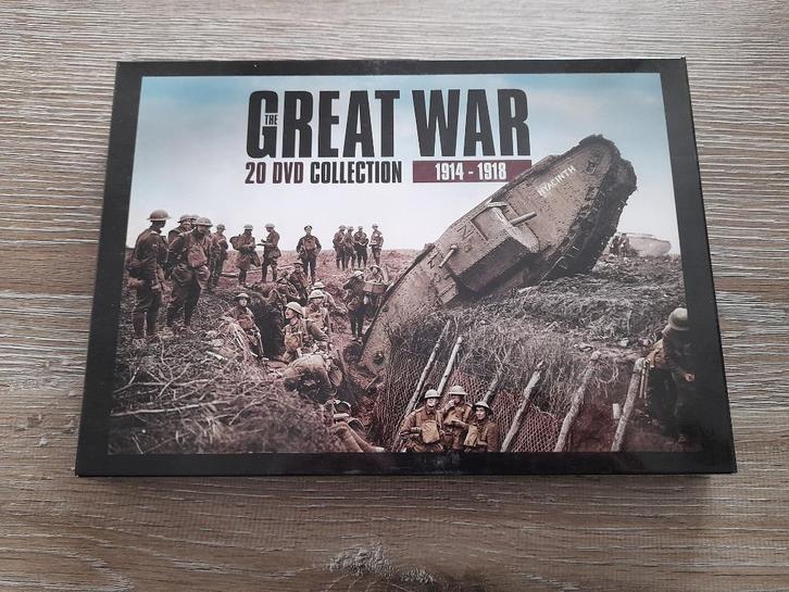 1ste wereldoorlog, 20 dvd, 1200 minuten, Cd's en Dvd's, Dvd's | Documentaire en Educatief, Zo goed als nieuw, Oorlog of Misdaad