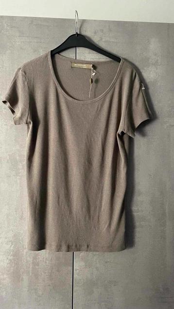 Blouse neuve kaki beige spirituel M, Spirituel, Enlèvement ou Envoi, Neuf, Beige