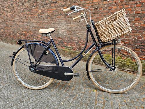 Batavus Old Dutch, donkerblauw met framemaat 52., Fietsen en Brommers, Fietsen | Dames | Omafietsen, Gebruikt, Ophalen