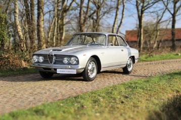 Alfa Romeo 2600 Sprint Bertone, Autos, Cuir, Argent ou Gris, Achat, Beige