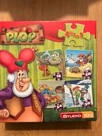 Kabouter Plop puzzel, Ophalen, 10 tot 50 stukjes, Zo goed als nieuw, 2 tot 4 jaar