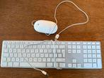 Apple keyboard QWERTY en muis, Computers en Software, Toetsenborden, Ophalen of Verzenden, Qwerty, Zo goed als nieuw