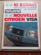 AUTO JOURNAL 12 12 ESSAIS COUPE CITROEN VISA 1978, Livres, Autos | Brochures & Magazines, Citroën, Utilisé, Enlèvement ou Envoi