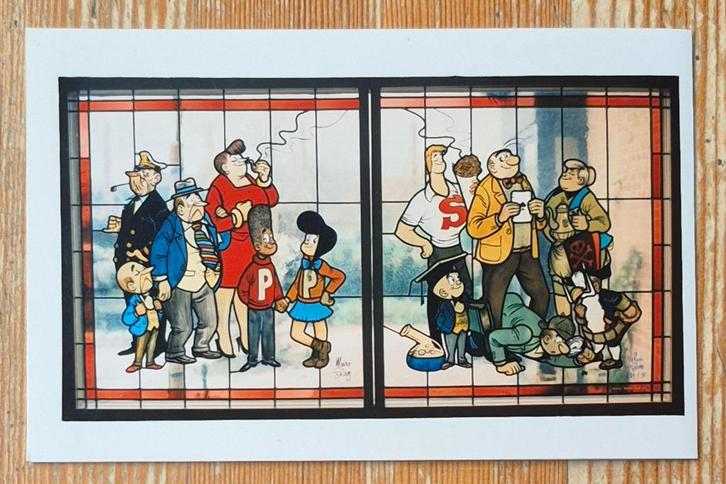 Nero gesigneerde nieuwjaarskaart 1999 Marc Sleen, Verzamelen, Stripfiguren, Zo goed als nieuw, Overige typen, Overige figuren