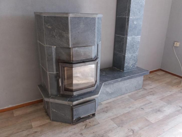 Poêle en Stéatite (Tulikivi), Huis en Inrichting, Kachels, Gebruikt, Houtkachel, Hout, Ophalen