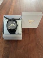 GUESS analoog horloge ‘Legend’ zwart, Handtassen en Accessoires, Horloges | Heren, Overige merken, Staal, Polshorloge, Nieuw