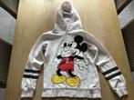 Witte Mickey sweater m146/3,5€, Kleding | Heren, Truien en Vesten, Ophalen, Gedragen